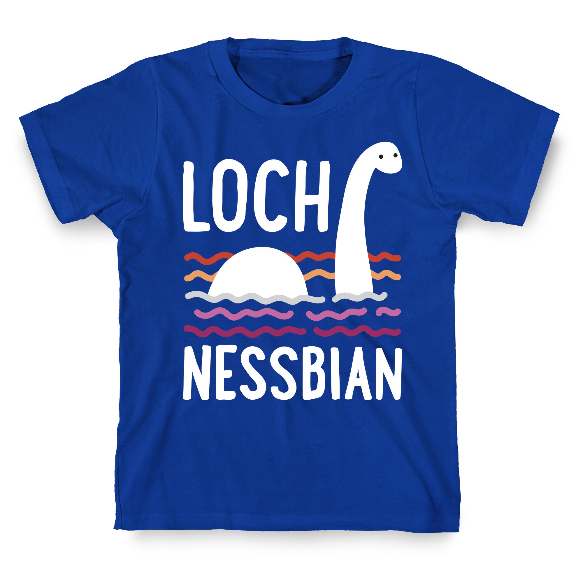Loch Nessbian Lesbian T-Shirt